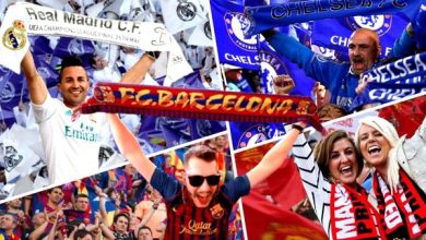 Who are the most globally supported clubs in Europe